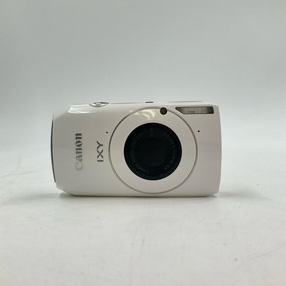 【全額返金保証】【最速発送】Canon コンパクトデジタルカメラ IXY 30S [ホワイト] 美品 動作確認済