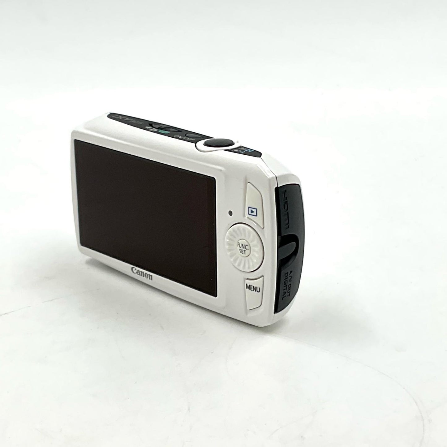【全額返金保証】【最速発送】Canon コンパクトデジタルカメラ IXY 30S [ホワイト] 美品 動作確認済