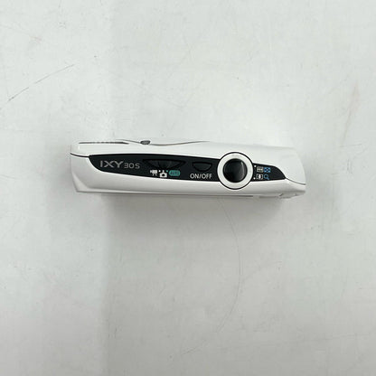 【全額返金保証】【最速発送】Canon コンパクトデジタルカメラ IXY 30S [ホワイト] 美品 動作確認済