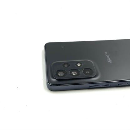 【全額返金保証】【最速発送】SAMSUNG Galaxy A53 128GB ブラック docomo SC-53C 白ロム 美品 動作確認済