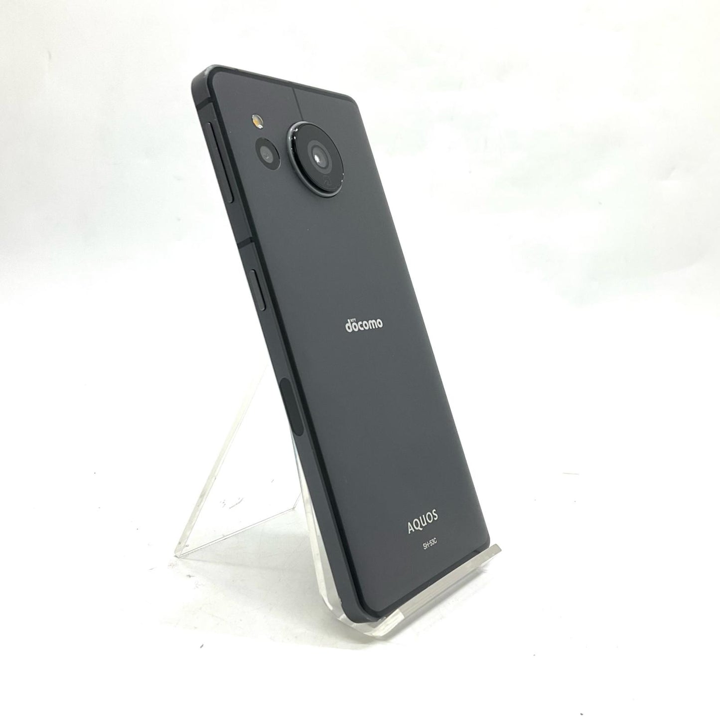 【全額返金保証】【最速発送】SHARP AQUOS sense7 128GB ブラック docomo SIMフリー SH-53C 白ロム 美品 動作確認済