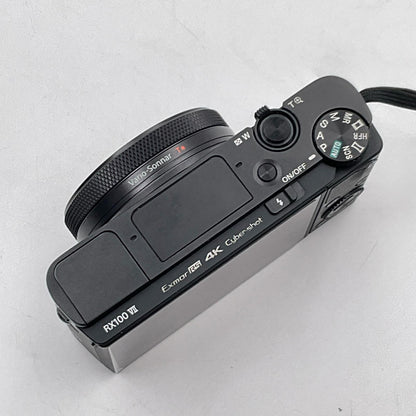 【全額返金保証】【最速発送】Sony コンパクトデジタルカメラ サイバーショット DSC-RX100M7 美品 動作確認済