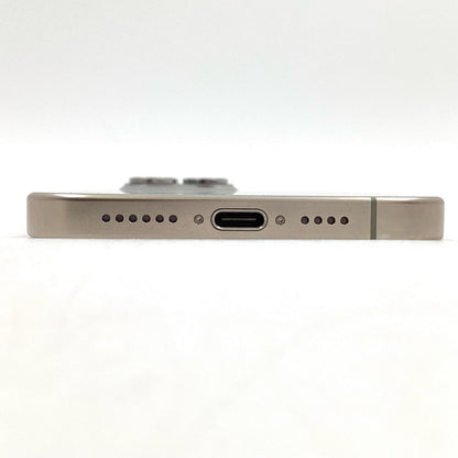 【全額返金保証】【最速発送】Apple iPhone iPhone 15 Pro Max 512GB ナチュラルチタニウム SIMフリー 白ロム 美品 動作確認済 85%