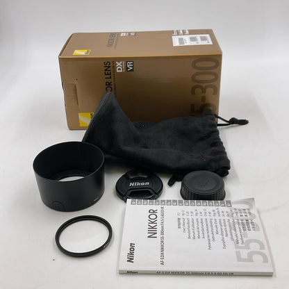 【全額返金保証】【最速発送】Nikon AF-S DX NIKKOR 55-300mm f/4.5-5.6G ED VR 美品 動作確認済