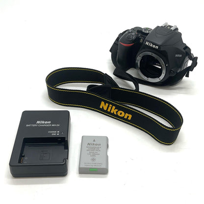 【全額返金保証】【最速発送】Nikon デジタル一眼 D3500 ボディ ブラック 超美品 動作確認済