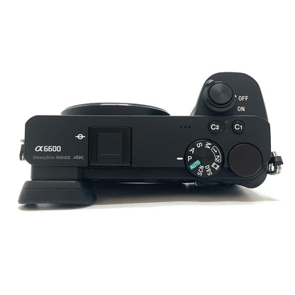 【全額返金保証】【最速発送】Sony デジタル一眼 α6600 ボディ ブラック ILCE-6600 美品 動作確認済