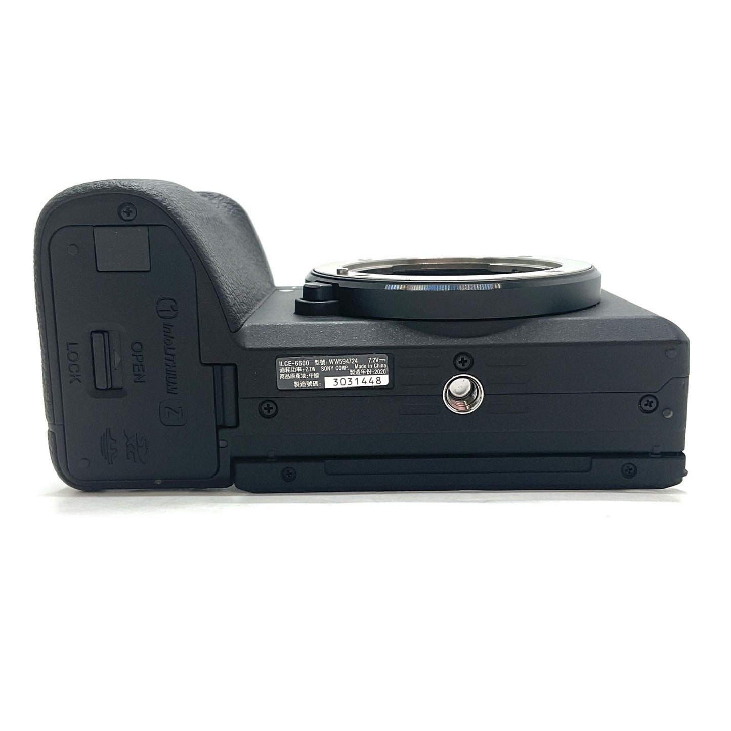 【全額返金保証】【最速発送】Sony デジタル一眼 α6600 ボディ ブラック ILCE-6600 美品 動作確認済