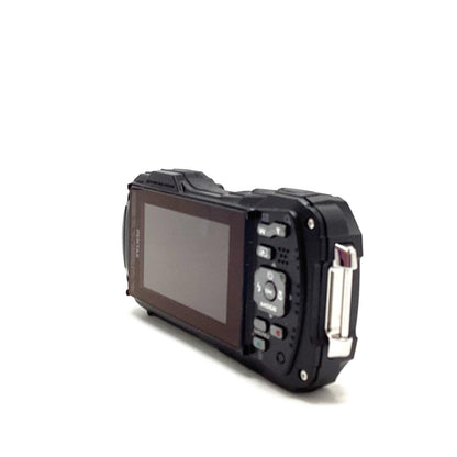【全額返金保証】【最速発送】PENTAX コンパクトデジタルカメラ WG-90 ブラック 超美品 動作確認済