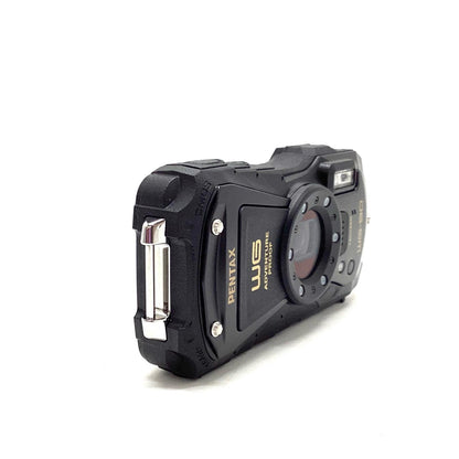 【全額返金保証】【最速発送】PENTAX コンパクトデジタルカメラ WG-90 ブラック 超美品 動作確認済