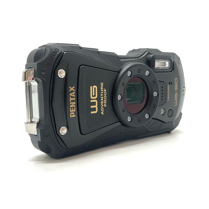 【全額返金保証】【最速発送】PENTAX コンパクトデジタルカメラ WG-90 ブラック 超美品 動作確認済