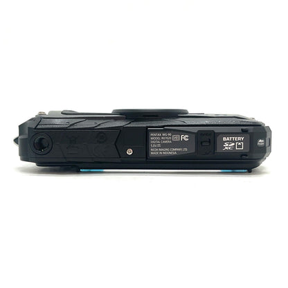 【全額返金保証】【最速発送】PENTAX コンパクトデジタルカメラ WG-90 ブラック 超美品 動作確認済