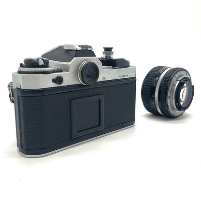 【最速発送】Nikon FE ボディ シルバー Ai Nikkor 50mm F1.4【難有】