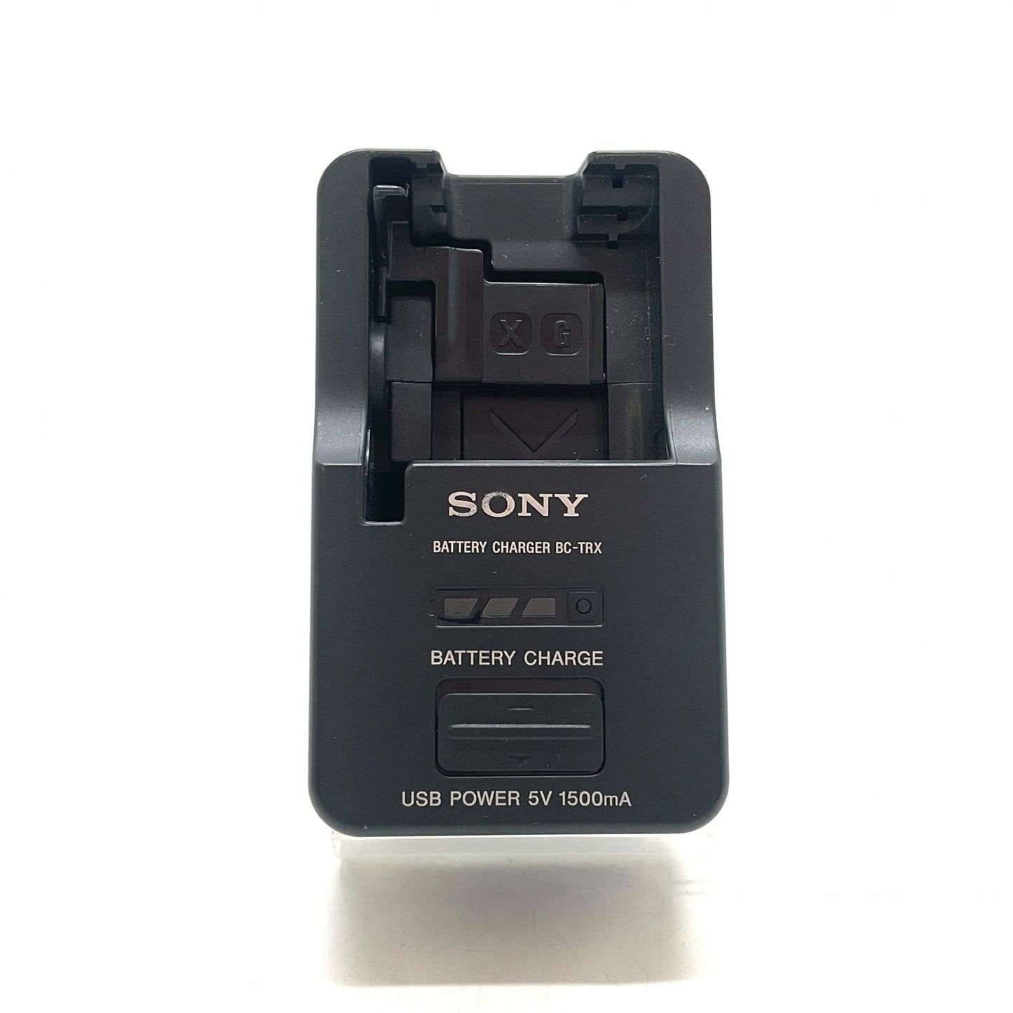 【全額返金保証】【最速発送】Sony 純正バッテリーチャージャー BC-TRX 美品 動作確認済