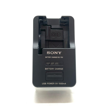 【全額返金保証】【最速発送】Sony 純正バッテリーチャージャー BC-TRX 美品 動作確認済