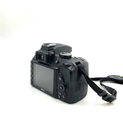 【全額返金保証】【最速発送】Nikon デジタル一眼 D3300 ボディ ブラック 美品 動作確認済