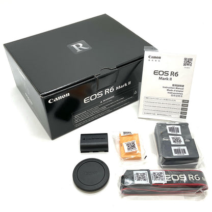 【全額返金保証】【最速発送】Canon デジタル一眼 EOS R6 MarkⅡボディ 超美品 動作確認済