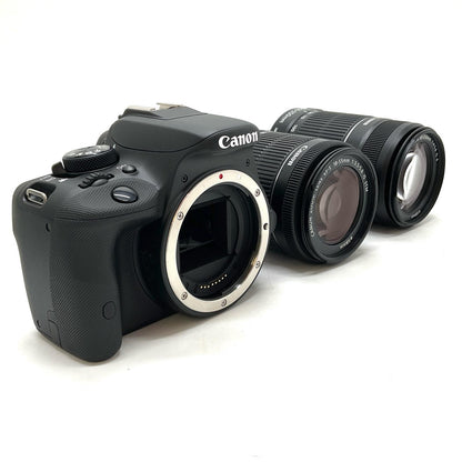 【全額返金保証】【最速発送】Canon デジタル一眼 EOS Kiss X7 ダブルズームキット 美品 動作確認済