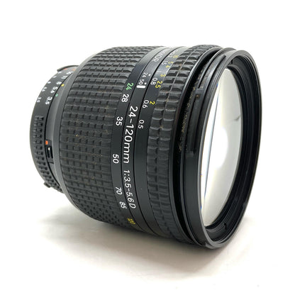 【全額返金保証】【最速発送】Nikon AF NIKKOR 24-120mm F3.5-5.6D 美品 動作確認済