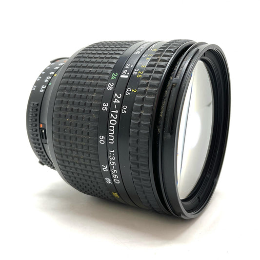 【全額返金保証】【最速発送】Nikon AF NIKKOR 24-120mm F3.5-5.6D 美品 動作確認済