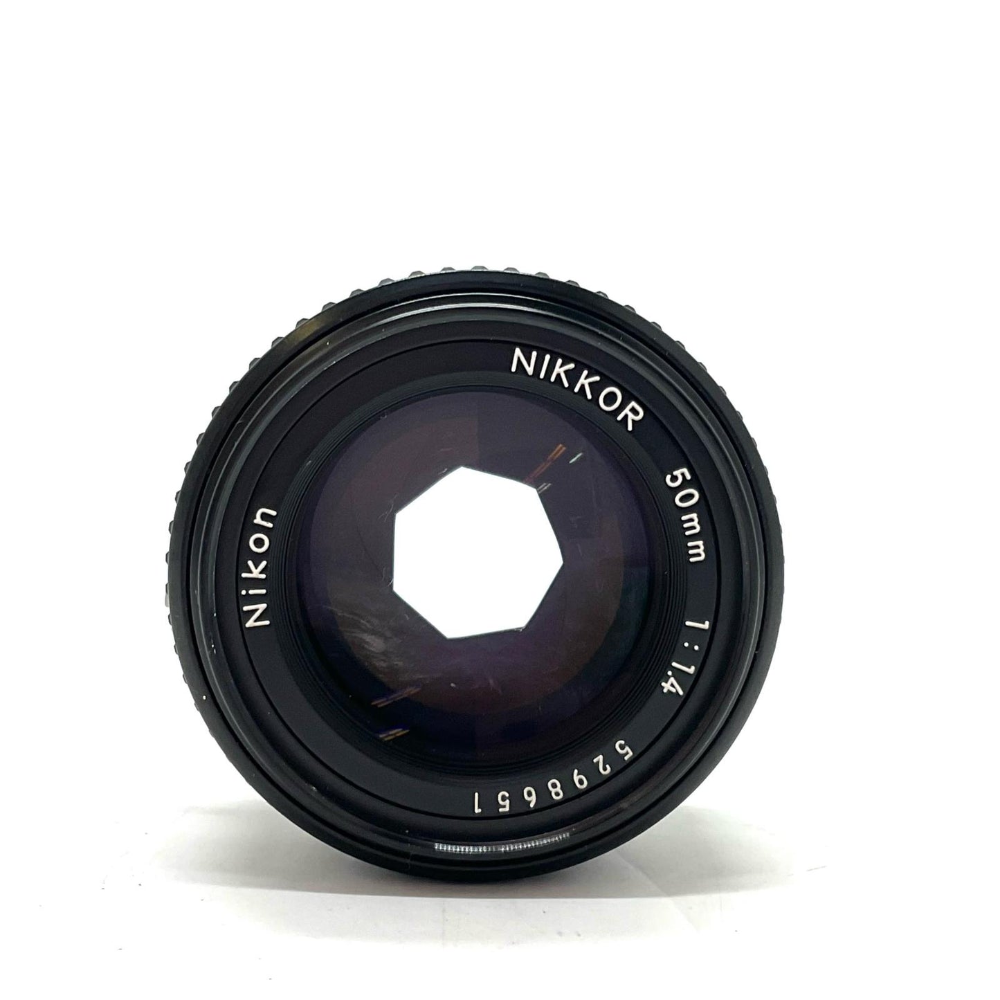 【全額返金保証】【最速発送】Nikon Ai-s NIKKOR 50mm F1.4 動作確認済