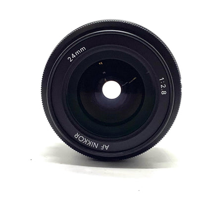 【全額返金保証】【最速発送】Nikon AF NIKKOR 24mm F2.8 美品 動作確認済