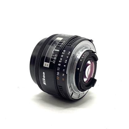 【全額返金保証】【最速発送】Nikon AF NIKKOR 24mm F2.8 美品 動作確認済