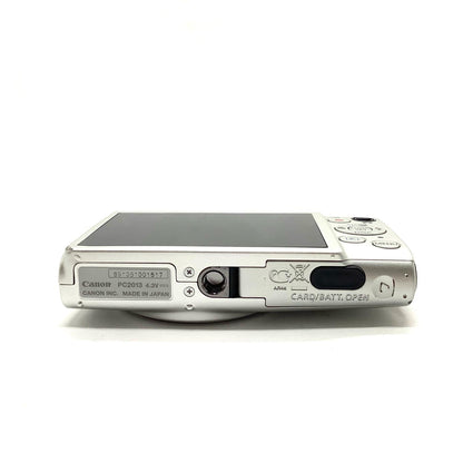 【全額返金保証】【最速発送】Canon コンパクトデジタルカメラ IXY 620F シルバー 美品 動作確認済