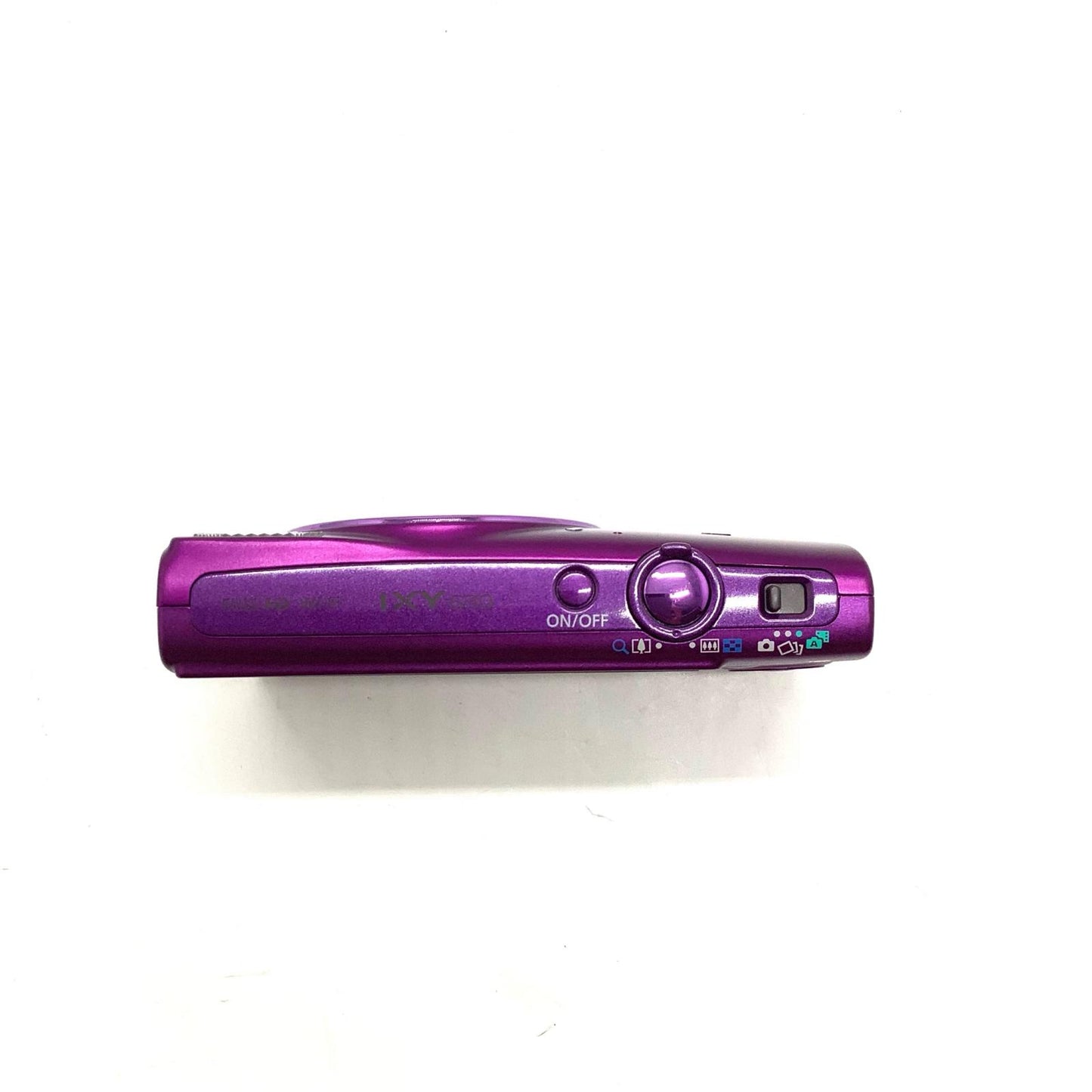 【全額返金保証】【最速発送】Canon コンパクトデジタルカメラ IXY 630 パープル 美品 動作確認済