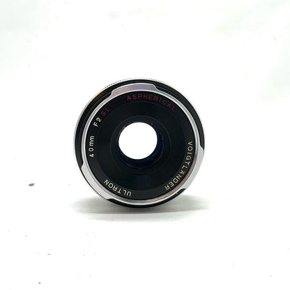 【最速発送】 Voigtlander Ultron 40mm F2 SL Aspherical (M42)【難有】
