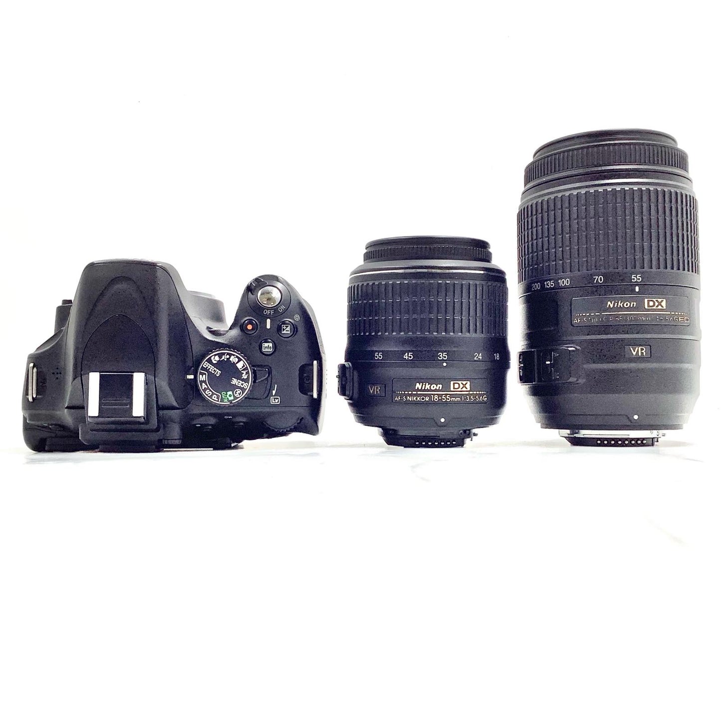 【最速発送】Nikon デジタル一眼 D5100 ダブルズームキット【難有】