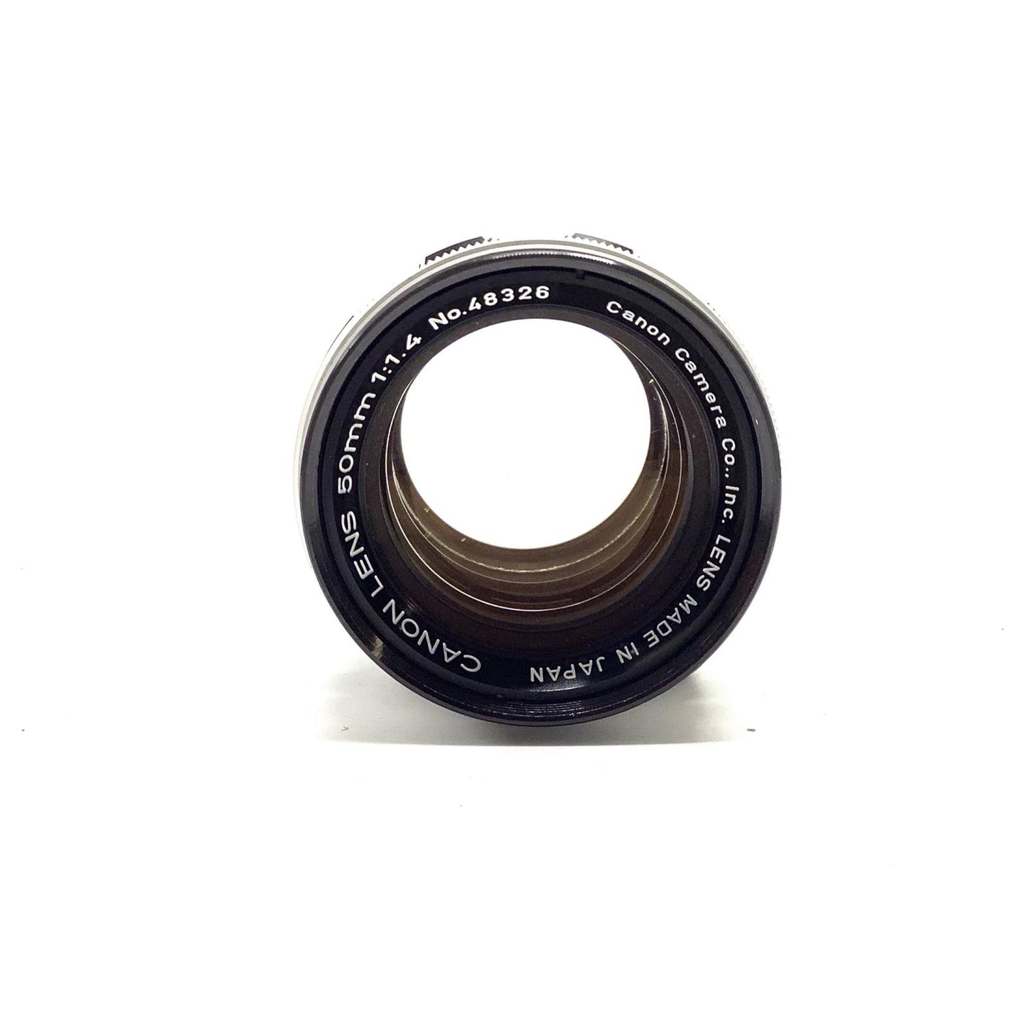 【全額返金保証】【最速発送】Canon CANON LENS 50mm F1.4 美品 動作確認済