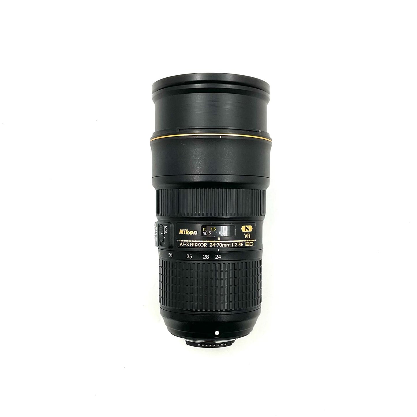 【全額返金保証】【最速発送】Nikon AF-S NIKKOR 24-70mm 2.8E ED N VR 美品 動作確認済