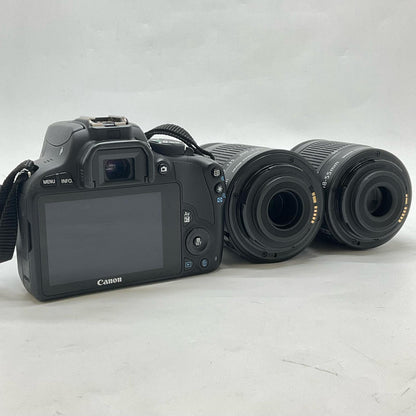 【全額返金保証】【最速発送】Canon デジタル一眼 EOS Kiss X7 ダブルズームキット 美品 動作確認済