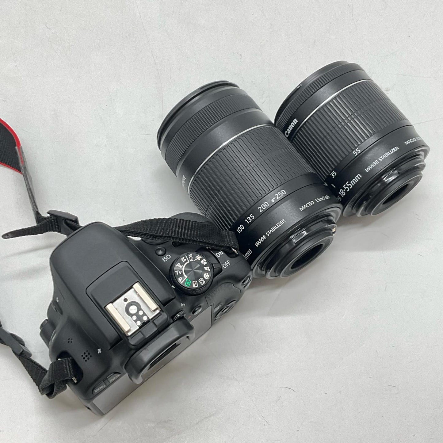 【全額返金保証】【最速発送】Canon デジタル一眼 EOS Kiss X7 ダブルズームキット 美品 動作確認済