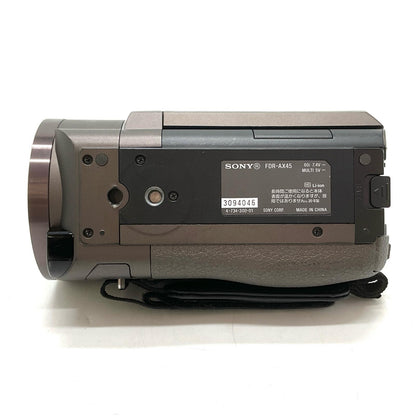 【全額返金保証】【最速発送】Sony FDR-AX45 ブラウン 美品 動作確認済