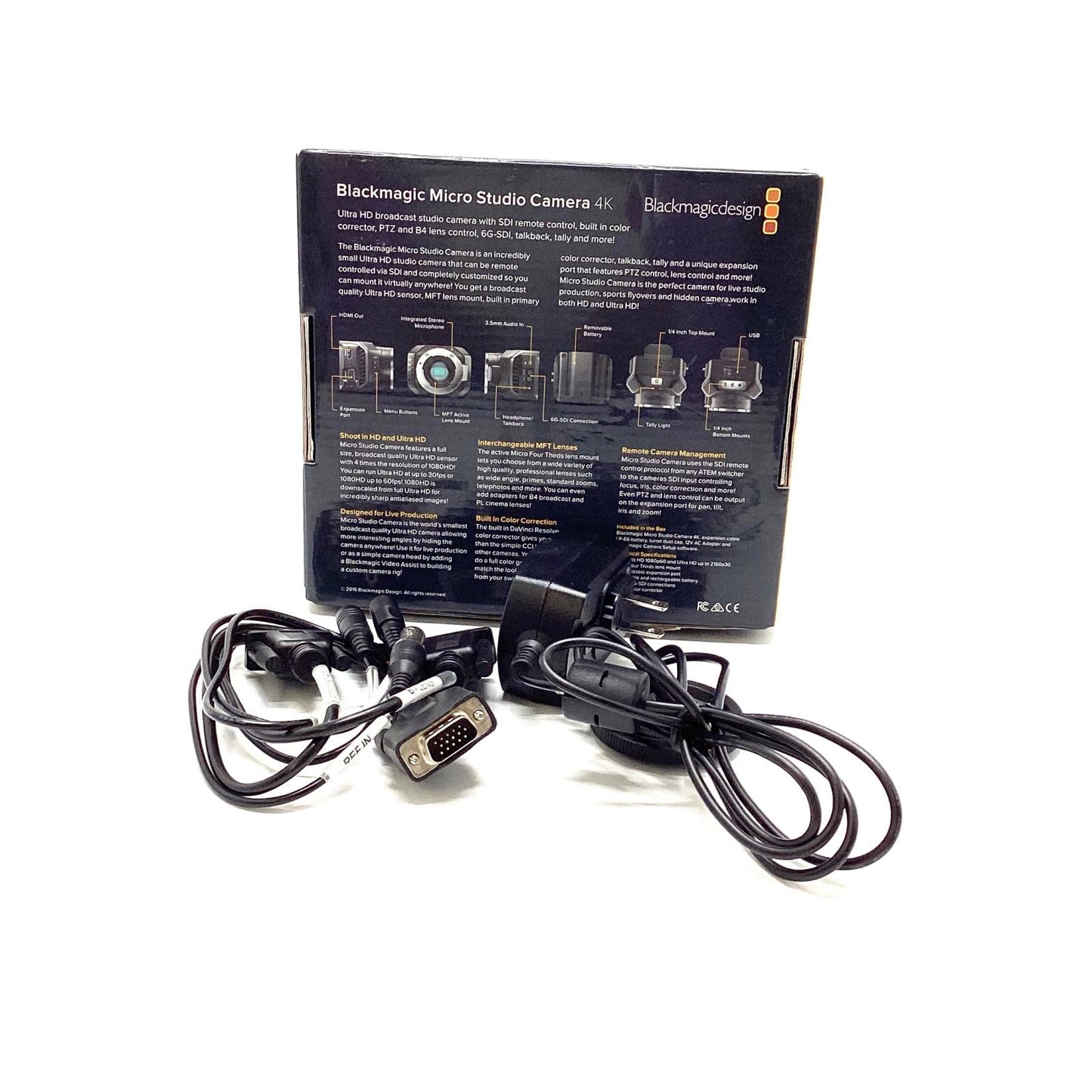 【最速発送】 Blackmagic Micro Studio Camera 4K【難有】