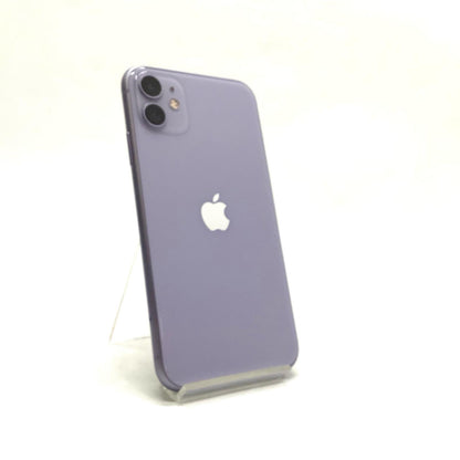 【全額返金保証】【最速発送】Apple iPhone iPhone 11 128GB パープル Softbank SIMフリー 白ロム 動作確認済 78%