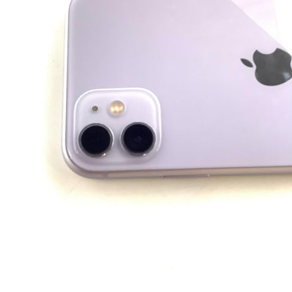【全額返金保証】【最速発送】Apple iPhone iPhone 11 128GB パープル Softbank SIMフリー 白ロム 動作確認済 78%