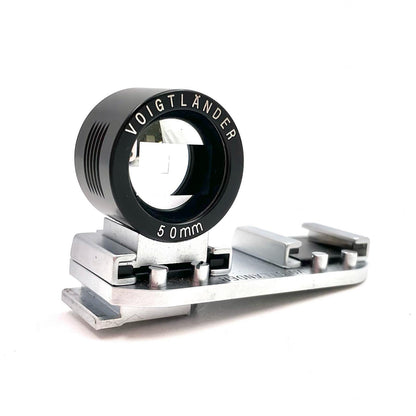 【全額返金保証】【最速発送】VOIGTLANDER 50mm ファインダー 動作確認済