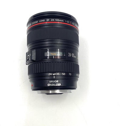 【全額返金保証】【最速発送】Canon EF24-105mm F4L IS USM 美品 動作確認済