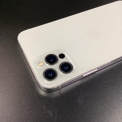 【全額返金保証】【最速発送】Apple iPhone iPhone 12 Pro 128GB シルバー Softbank 白ロム 動作確認済 79%