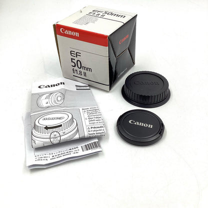 【全額返金保証】【最速発送】Canon EF50mm F1.8 II 動作確認済