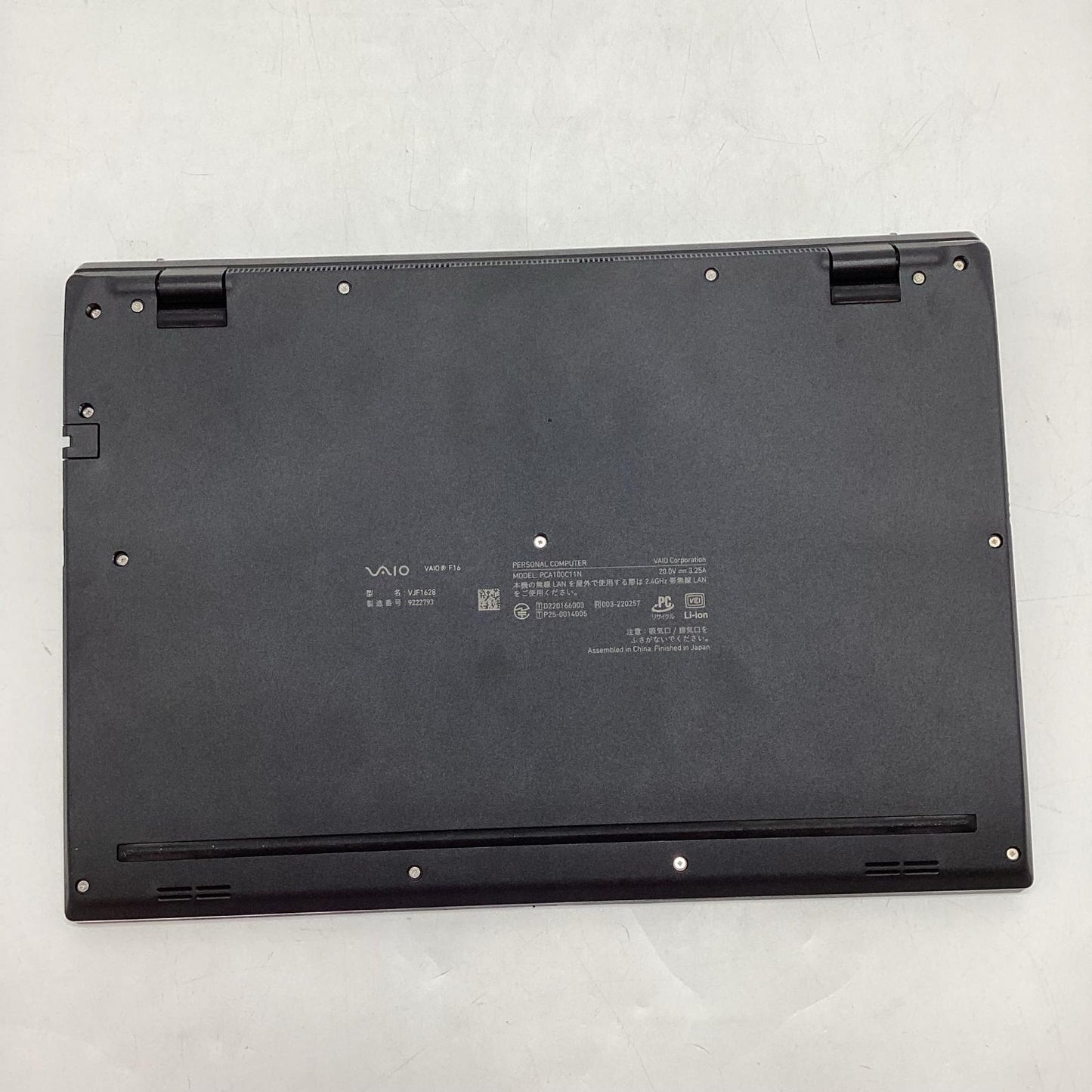 【全額返金保証】【最速発送】VAIO F16 VJF1628 Intel Core 5 120U 16GB M.2 SSD 512GB 100% 美品 動作確認済