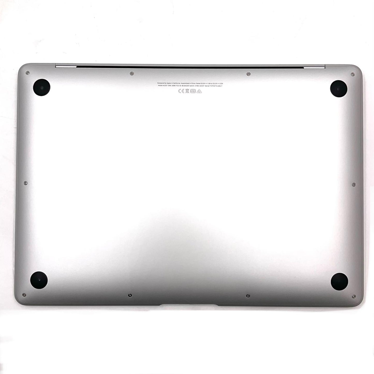 【全額返金保証】【最速発送】Apple MacBook Air 13インチ 2020 Apple M1 8GB 256GB シルバー 96% 美品 動作確認済