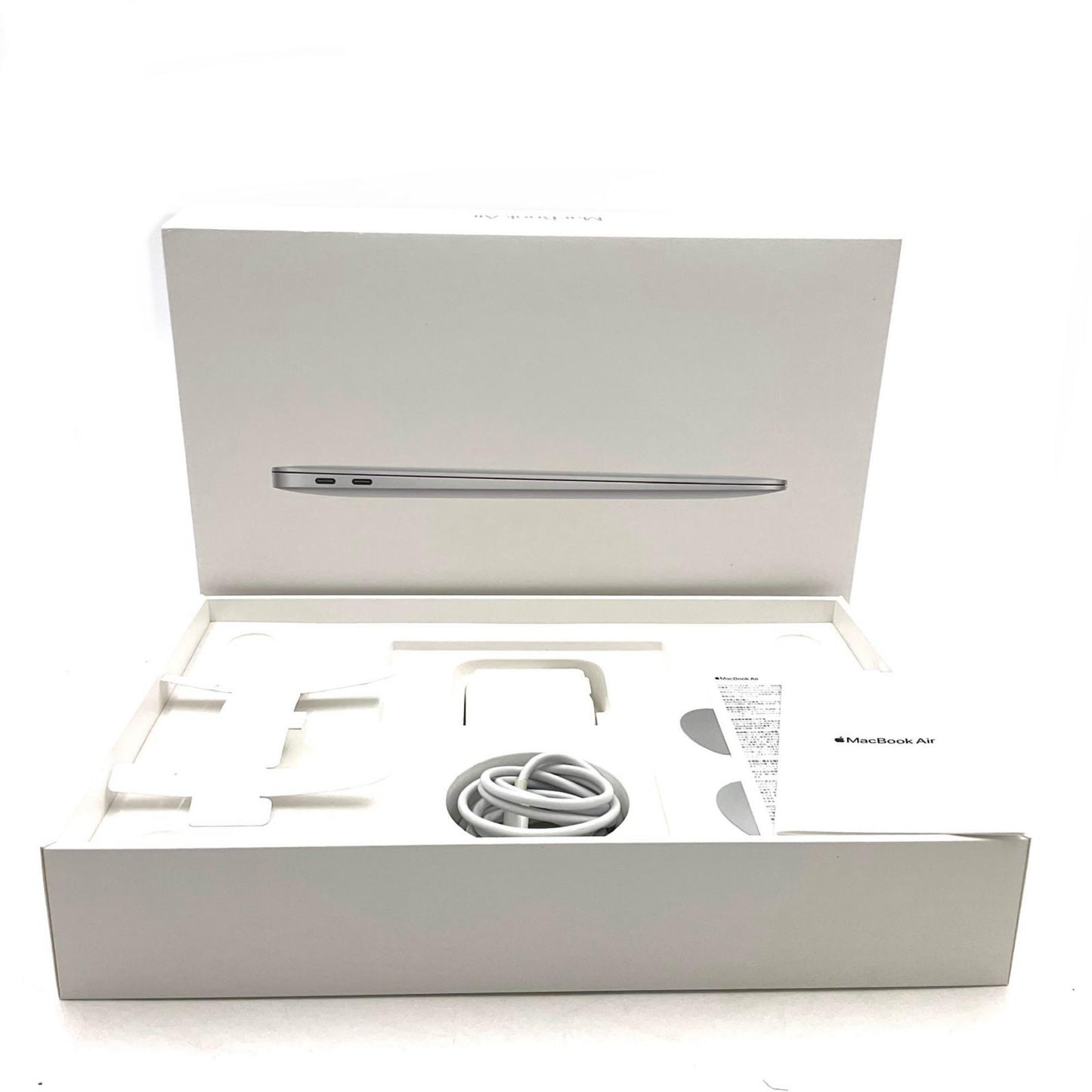 【全額返金保証】【最速発送】Apple MacBook Air 13インチ 2020 Apple M1 8GB 256GB シルバー 96% 美品 動作確認済
