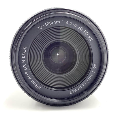 【全額返金保証】【最速発送】Nikon AF-P DX NIKKOR 70-300mm f/4.5-6.3G ED VR 美品 動作確認済