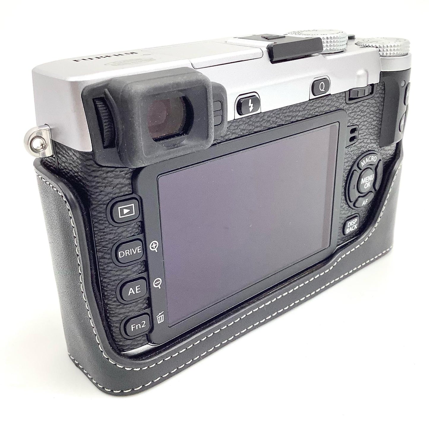 【全額返金保証】【最速発送】FUJIFILM デジタル一眼 X-E2 ボディ [シルバー] シルバー 美品 動作確認済