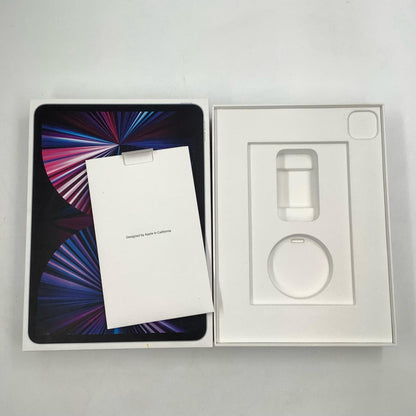 【全額返金保証】【最速発送】Apple iPad Pro 11インチ 第3世代 256GB シルバー WiFi+Cellular SIMフリー 美品 動作確認済