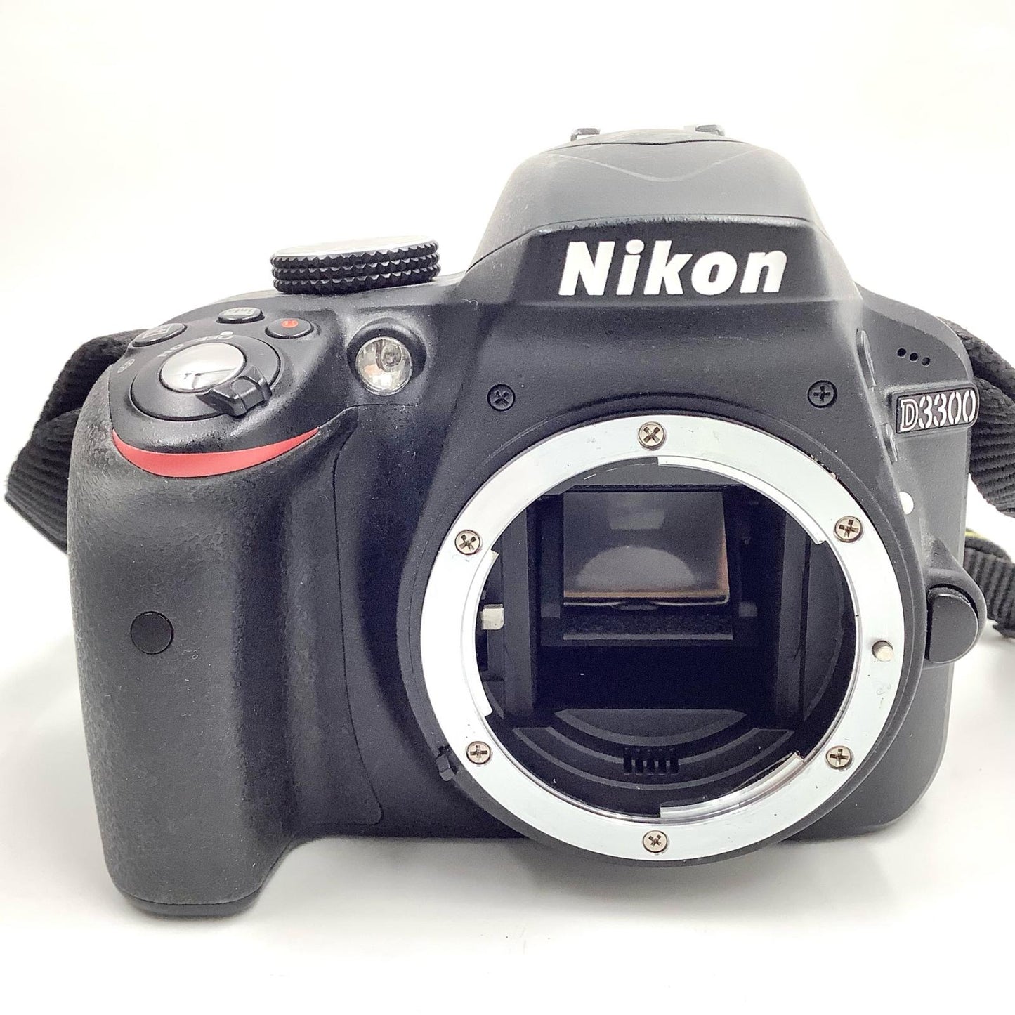 【全額返金保証】【最速発送】Nikon デジタル一眼 D3300 ボディ ブラック 美品 動作確認済