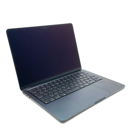 【全額返金保証】【最速発送】Apple MacBook Air Air 13.6インチ 2022 Apple M2 8GB 256GB ミッドナイト 88.4% 美品 動作確認済